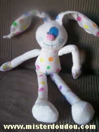 Lapin Multicolore Bout chou