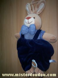 Lapin Bleu marine Priscilla larsen
