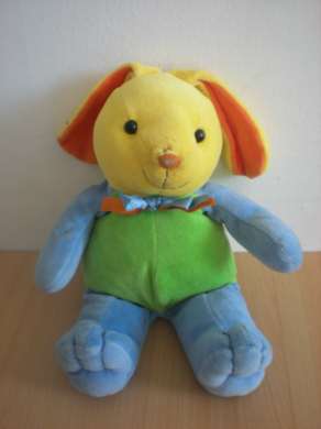 Lapin Bleu vert jaune orange Toys r us