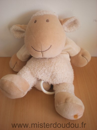 Mouton Ecru beige Nature et découvertes