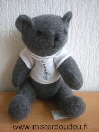 Ours Gris tshirt blanc agnes b Agnes b