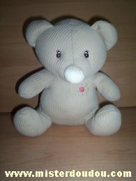 Ours Beige Planet pluch