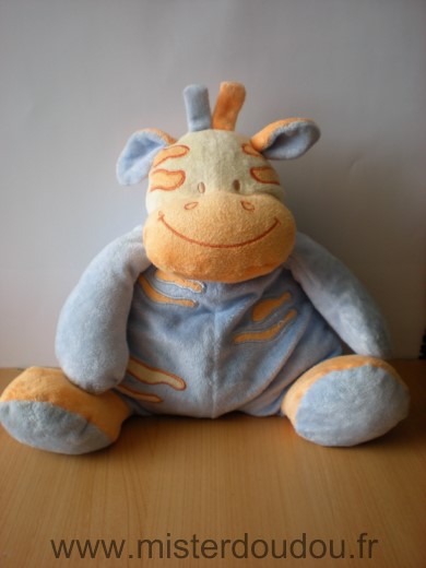 Doukidou Vache Bleu orange vert - Très bon état