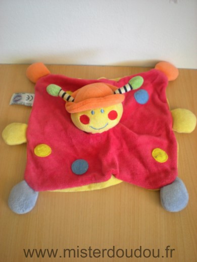 Mgm Coccinelle Rouge orange jaune - Etat moyen