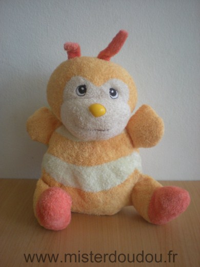 Marque Inconnue Abeille Jaue orange ailes vertes - Très bon état