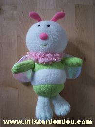Luminou Abeille Blanc vert rose - Très bon état
