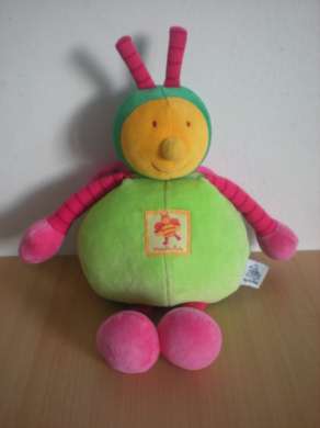 Moulin roty Abeille Louna vert rose - Très bon état