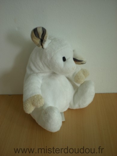 Agneau Mouton blanc beige Burberry