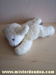 Agneau Beige blanc Patin coufin
