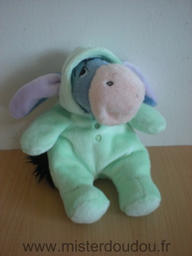 Ane Bouriquet bleu mauve habit capuche vert Disney