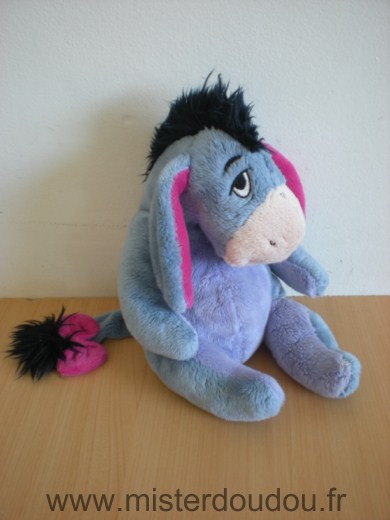 Disney Ane Bourriquet bleu mauve noeuf rose - Très bon état