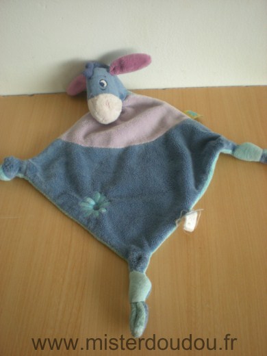 Disney Ane Bourriquet bleu mauve turquoise - Bon état
