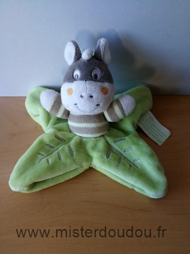 Kimbaloo Ane Ane sur feuille verte - Très bon état