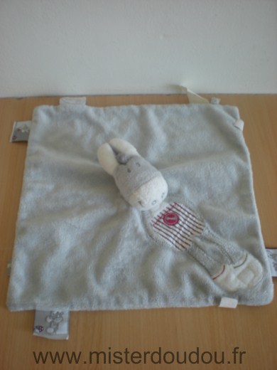 Ane Paco gris blanc attache tetine Noukie s