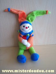 Baby nat Arlequin Vert orange bleu - Bon état