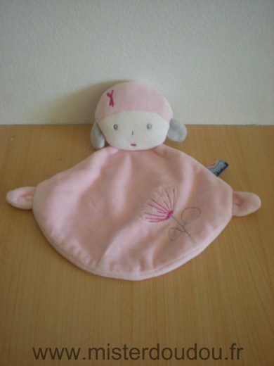 Absorba Bonhomme Fille rose fleur - Très bon état