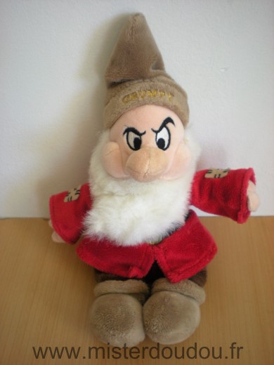 Bonhomme Nain grumpy grincheux de blanche neige Disney