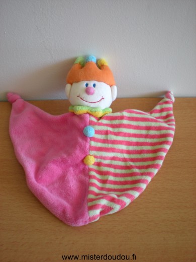 Jollybaby Bonhomme Rose rayé rose vert - Très bon état