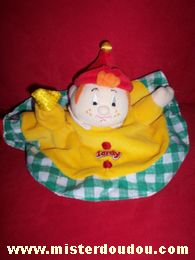 Bonhomme Jaune vert rouge Lardy