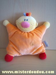 Nattou Bonhomme Orange rouge - Très bon état