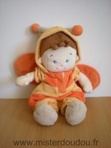 Nicotoy Bonhomme Garcon deguise abeille jaune orange - Très bon état