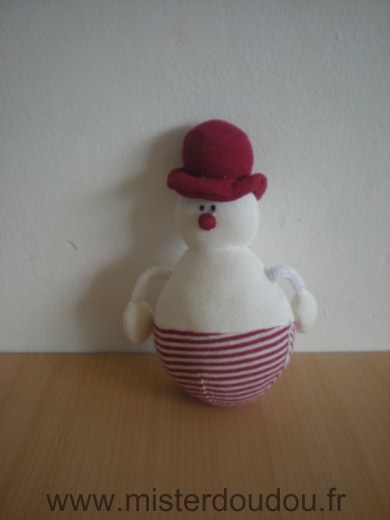 Petit bateau Bonhomme Rouge blanc - Très bon état
