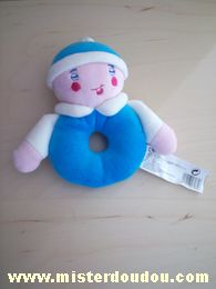 Bonhomme Bleu blanc rose Silvertoys