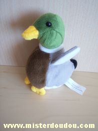 Nature et découvertes Canard Marron gris vert blanc jaune - Bon état