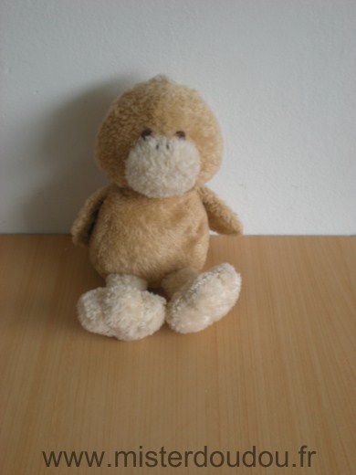 Priscilla larsen Canard Peluche marron beige - Très bon état