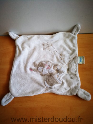 Disney Carre Blanc lapin panpan - Bon état