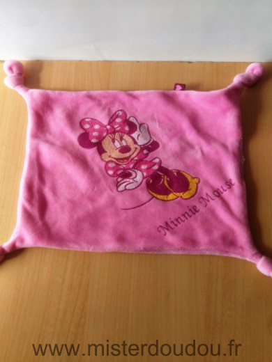 Disney Carre Minnie mouse rose - Très bon état