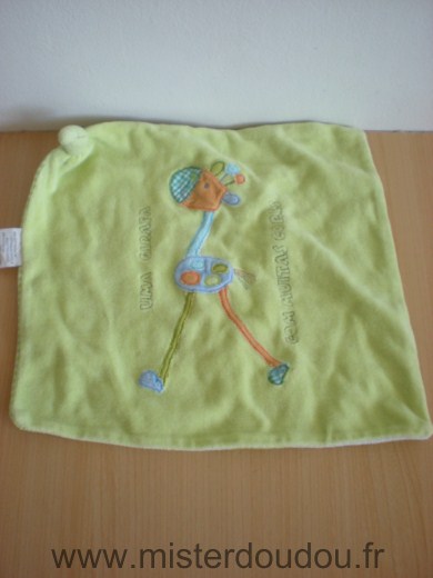 Carre Vert motif girafe uma girafa Marque Inconnue