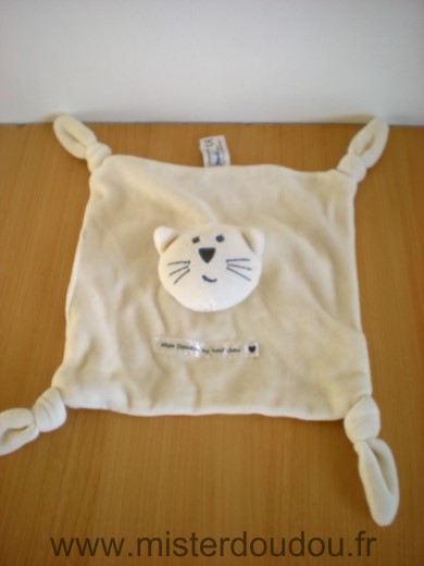 Chat Ecru mon doudou by bout chou Bout chou