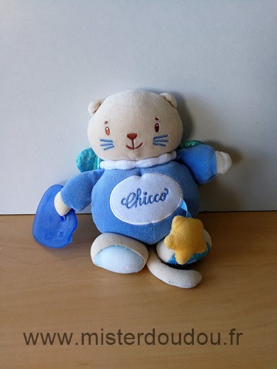 Chicco Chat Bleu - Bon état