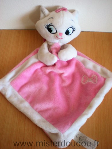 Disney Chat Marie aristochat blanc rose - Très bon état