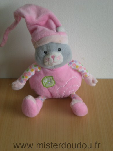 Chat Rose feuille verte Gipsy