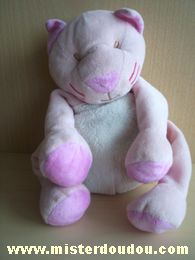 Chat Rose ventre blanc Marque Inconnue