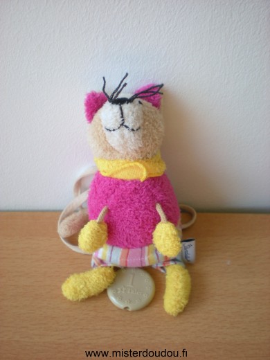 Sterntaler Chat Rose jaune - Très bon état