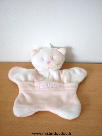 Sucre d orge Chat Blanc rose - Très bon état