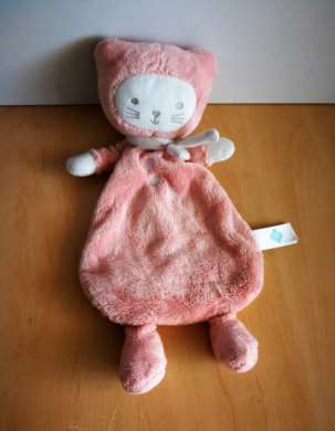 Tex Chat Rose saumon blanc - Très bon état