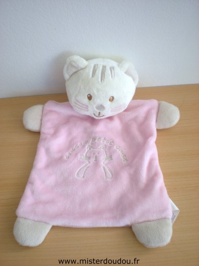 Vetir Chat Rose blanc brodé - Très bon état