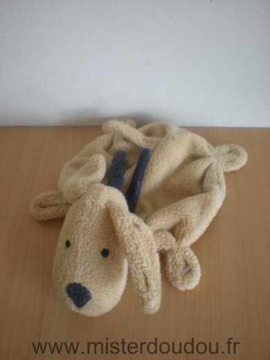Baby sun Chien Beige foulard bleu nez bleu - Très bon état