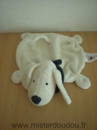 Babyclub Chien Blanc foulard bleu marine - Très bon état