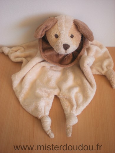 Barbara bukowski Chien Beige col marron - Bon état
