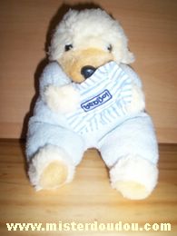Chien Beige bleu Bébisol