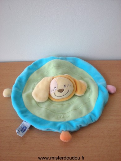 Chicco Chien Vert bleu jaune - Très bon état