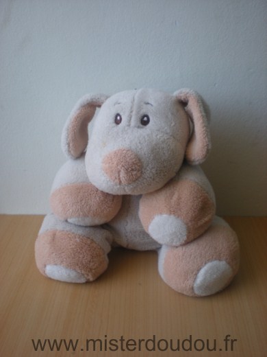 Credit agricole Chien Beige marron - Très bon état
