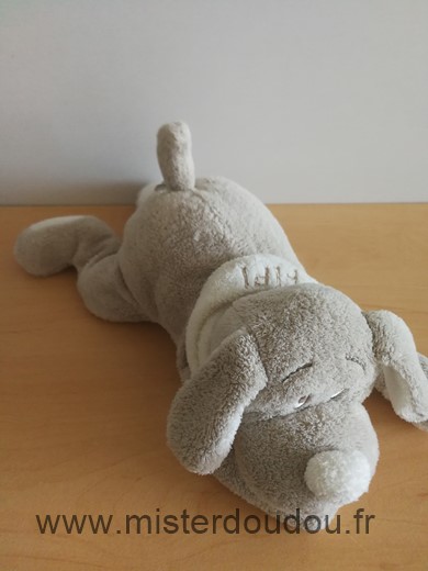 Dimpel Chien Fifi beige echarpe blanche - Très bon état