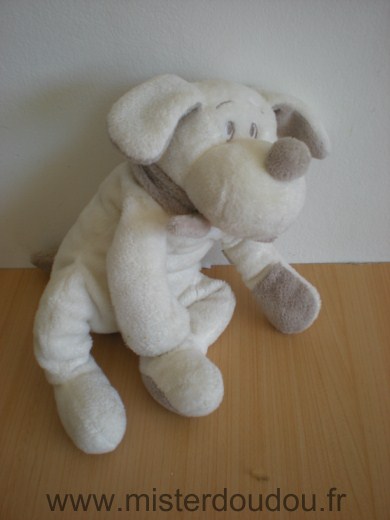 Dimpel Chien Fifi ecru echarpe beige - Très bon état