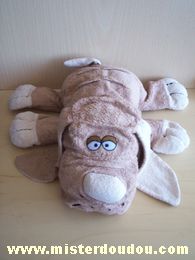 Chien Marron écru Dupuis